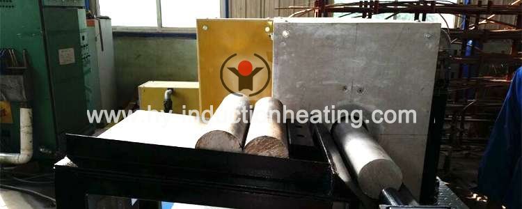 Aluminum bar induction heating equipment