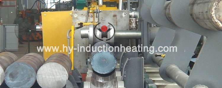 Bar induction heating line