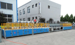 Continuous hardening and tempering furnace
