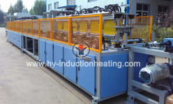 Hardening and tempering machine for bar