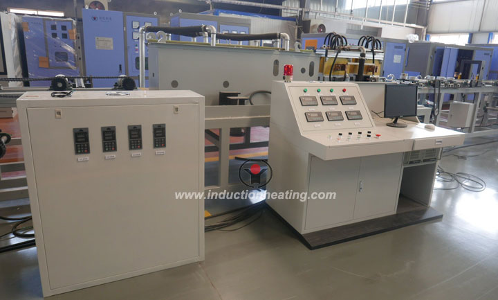 Induction hardening tempering