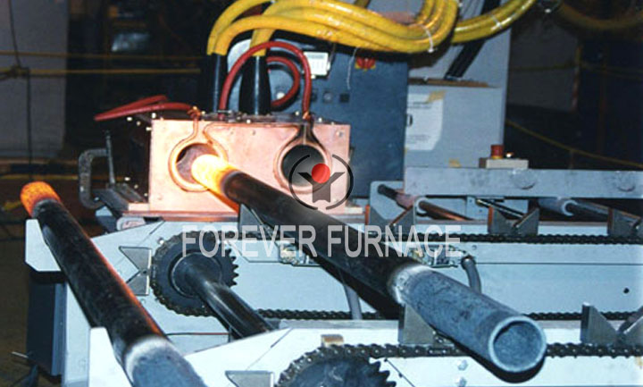 The application of the induction heating furnace