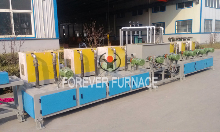 Some profits of the  induction preheating furnace