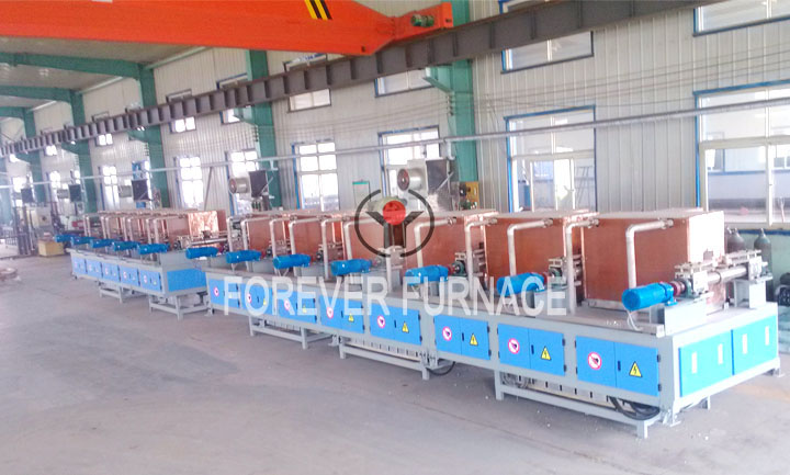 Working principle of steel bar induction tempering furnace