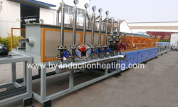 Quenching and tempering furnace for bar