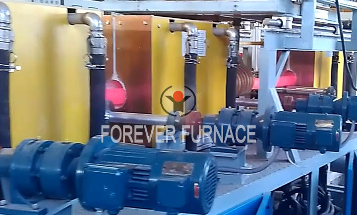 Induction heat treating furnace–power supply