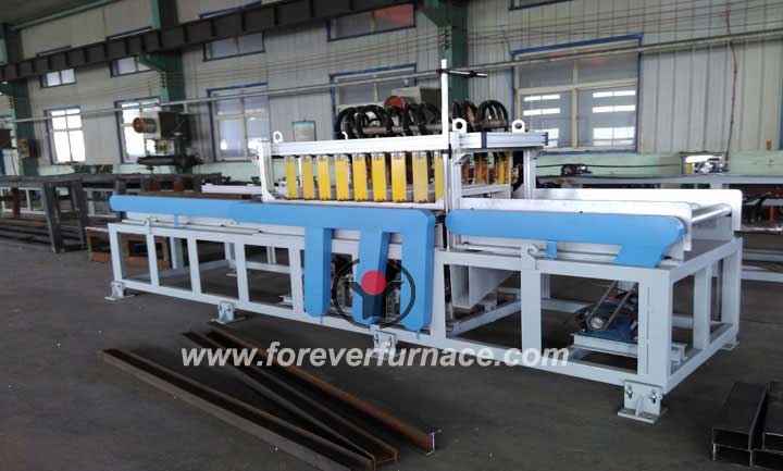 Steel plate induction heat treatment equipment factory