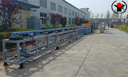 Non-standard oil drill pipe heat treatment induction line