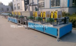 Long bar induction electric heating hardening furnace