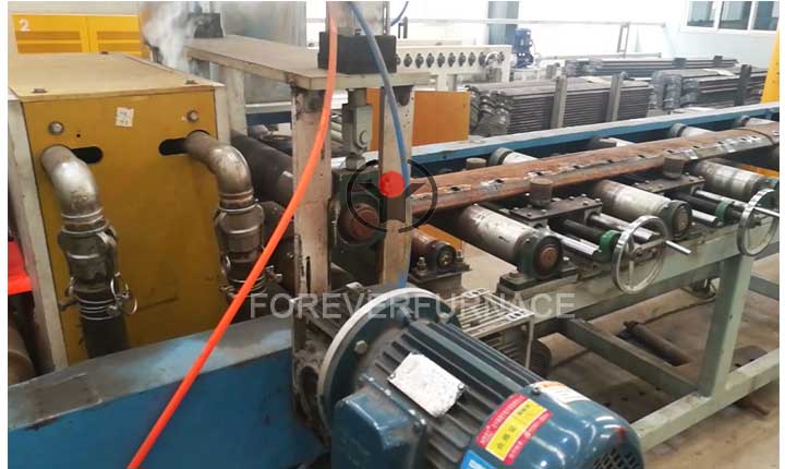 Forever plates induction hardening production line