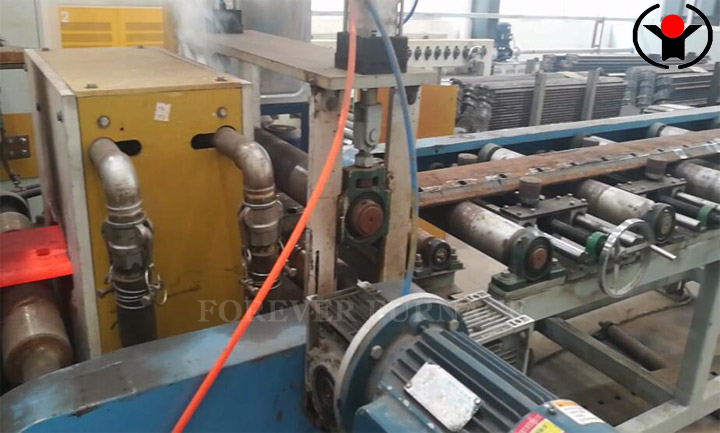 steel plate induction heating furnace
