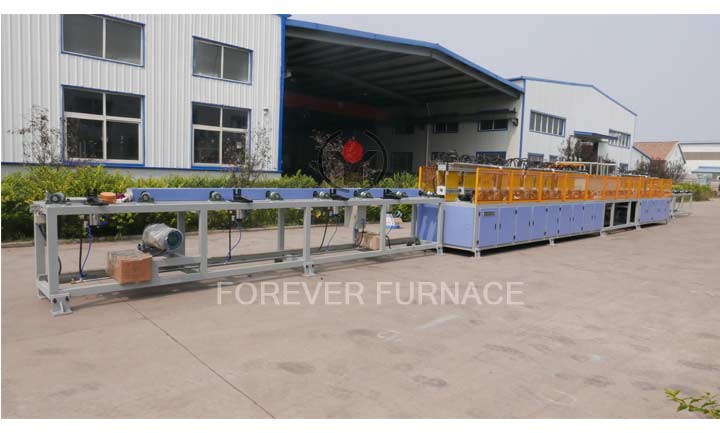 Deformed steel heat treatment equipment