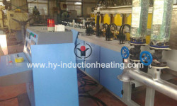 Round bar heat treatment furnace