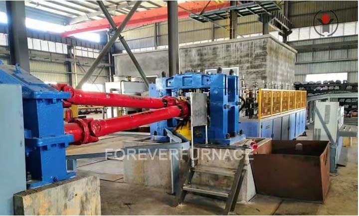 Steel ball rolling heating furnace