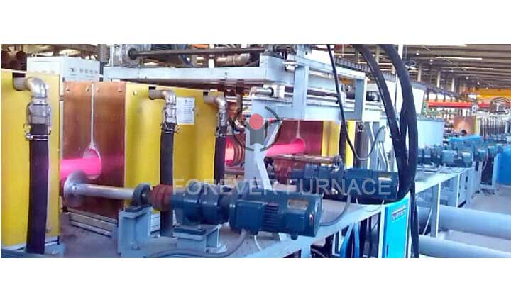 Steel pipe induction heat treatment equipment – Forever furnace